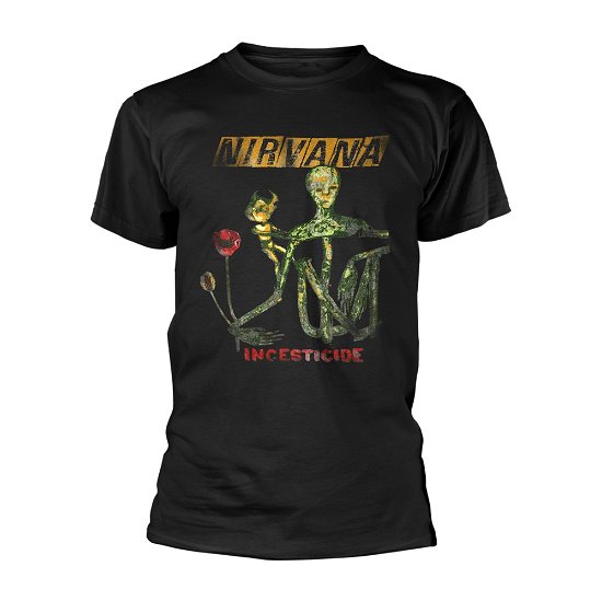 Cover for Nirvana · Reformant Incesticide (Black) (T-shirt) [size M] [Black edition] (2021)