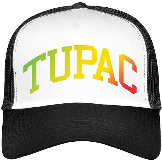 Tupac Unisex Mesh Back Cap: Gradient Logo - Tupac - Fanituote -  - 5056561016931 - 