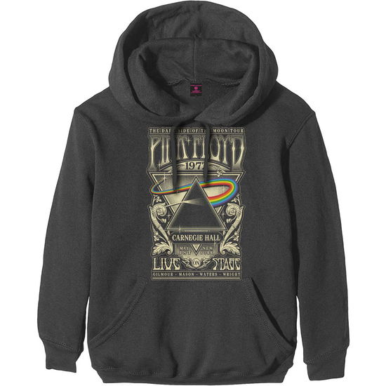 Pink Floyd Unisex Pullover Hoodie: Carnegie Hall Poster - Pink Floyd - Gadżety -  - 5056561058931 - 