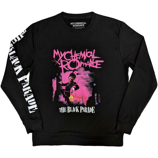 Cover for My Chemical Romance · My Chemical Romance Unisex Sweatshirt: March (Sleeve Print) (Bekleidung) [size S]