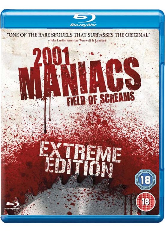 Cover for 2001 Maniacs Field Of Screams - Extreme Edition (Blu-Ray) (2010)