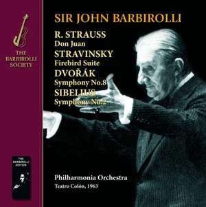 R Strauss Don Juan Stravinsky - Richard Strauss - Musik - THE BARBIROLLI SOCIETY - 5060181660931 - 7. september 2018