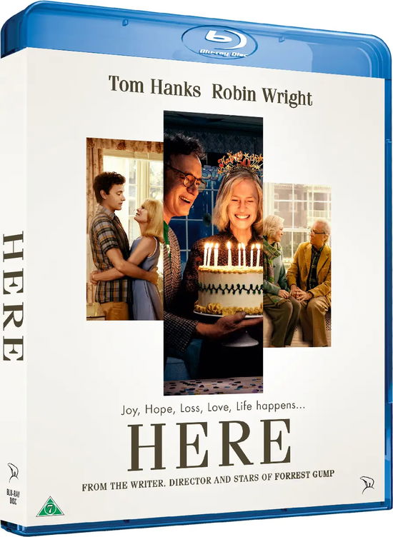 Cover for Here (2024 Film) (Blu-ray) (2025)