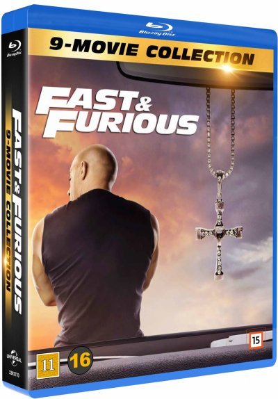 Cover for Fast And Furious 1-9 Box Set (Blu-ray) (2021)