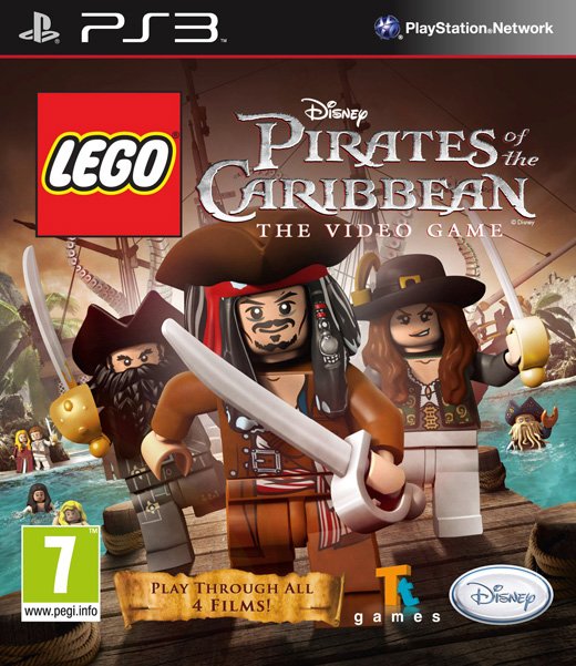 Cover for Spil-playstation 3 · Lego Pirates of the Caribbean: the Video Game (PS3) (2011)