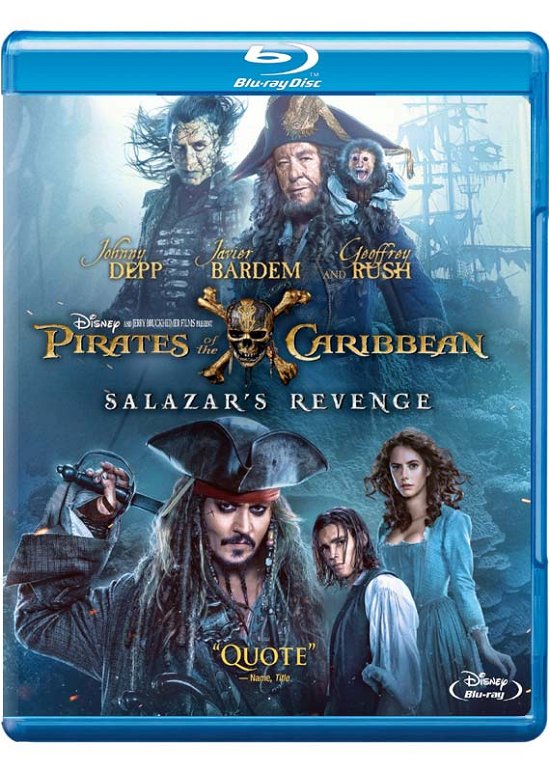 Cover for Pirates of the Caribbean Salazars Revenge (Blu-ray) (2017)