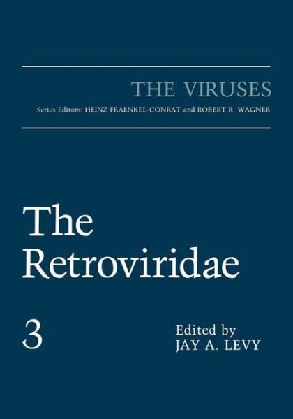 Cover for Jay a Levy · The Retroviridae - The Viruses (Innbunden bok) [1994 edition] (1994)