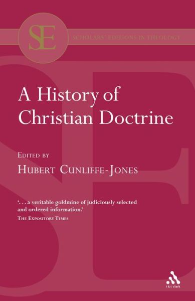 Cover for Hubert Cunliffe-jones · A History of Christian Doctrine (Paperback Book) (2006)