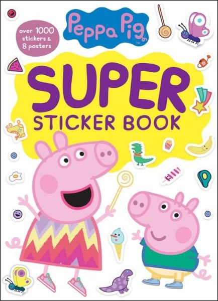 Peppa Pig Super Sticker Book - Golden Books - Bøker - Golden Books - 9780593118931 - 2. juli 2019