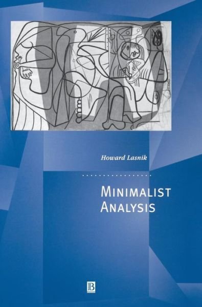 Cover for Lasnik, Howard (University of Maryland) · Minimalist Analysis - Generative Syntax (Hardcover Book) (1999)