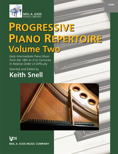 Cover for Progressive Piano Repertoire, Volume Two (Taschenbuch) (2021)