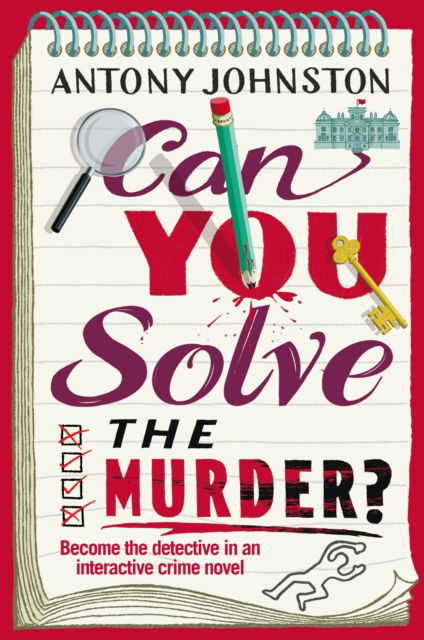 Cover for Antony Johnston · Can You Solve the Murder? (Taschenbuch) (2025)