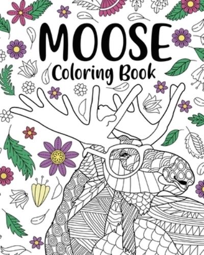 Cover for Paperland · Moose Coloring Book (Paperback Book) (2024)