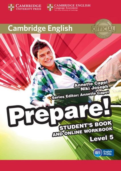 Cover for Annette Capel · Cambridge English Prepare! Level 5 Student's Book and Online Workbook - Cambridge English Prepare! (Book) (2015)