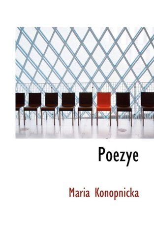 Cover for Maria Konopnicka · Poezye (Taschenbuch) [Polish edition] (2009)