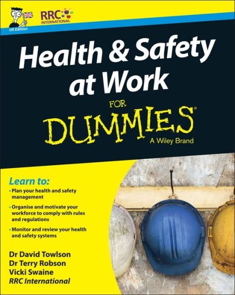 Cover for Rrc · Health and Safety at Work For Dummies (Pocketbok) [UK edition] (2016)