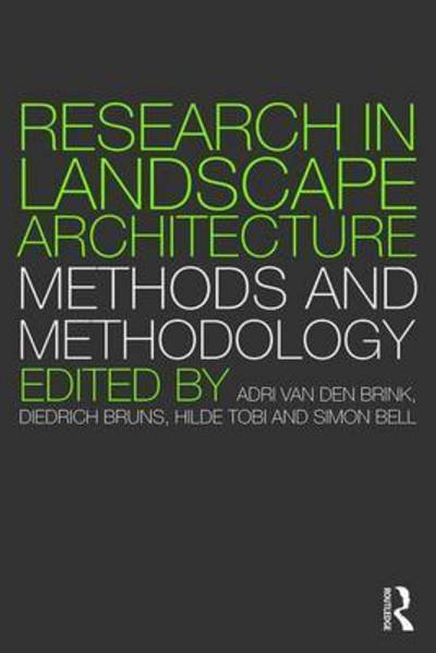 Cover for Adri Van den Brink · Research in Landscape Architecture: Methods and Methodology (Pocketbok) (2016)