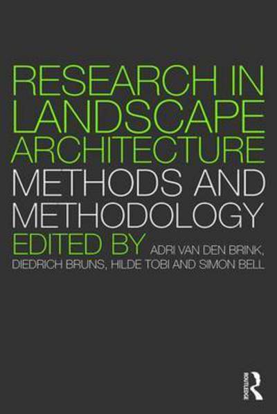 Cover for Adri Van den Brink · Research in Landscape Architecture: Methods and Methodology (Taschenbuch) (2016)