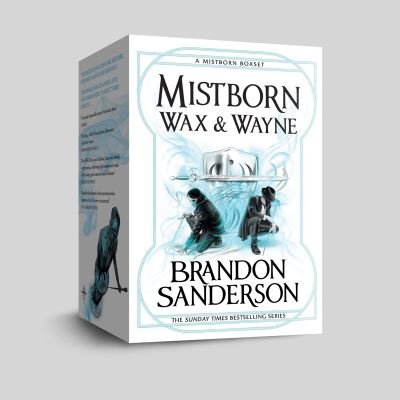 Cover for Brandon Sanderson · Mistborn: Mistborn Quartet Boxed Set: The Alloy of Law, Shadows of Self, The Bands of Mourning, The Lost Metal (Paperback Book) (2024)