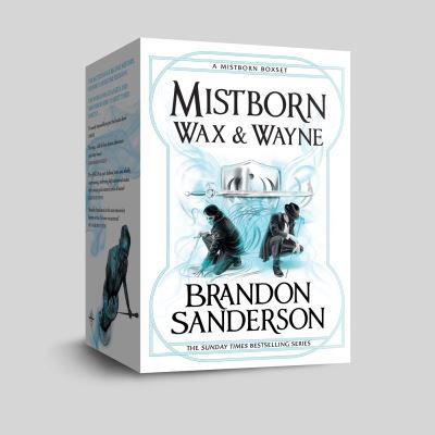 Cover for Brandon Sanderson · Mistborn Quartet Boxed Set: The Alloy of Law, Shadows of Self, The Bands of Mourning, The Lost Metal - Mistborn (Taschenbuch) (2024)