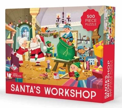 Paprocki 500-piece puzzle: Santa's Workshop Puzzle - Greg Paprocki - Gesellschaftsspiele - Gibbs M. Smith Inc - 9781423658931 - 7. September 2021
