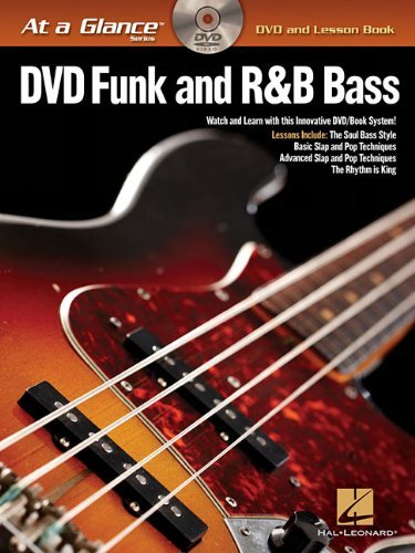 Cover for Hal Leonard Corp. · Funk and R&amp;b Bass - at a Glance (DVD and Lesson Book) (Paperback Book) [Pap / DVD edition] (2013)
