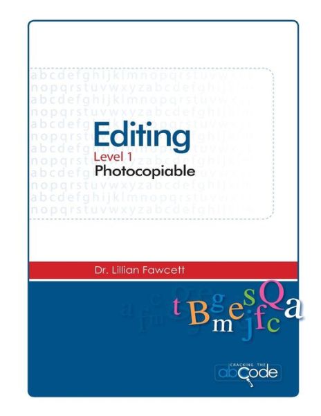 Cover for Lillian Fawcett · Editing Level 1 (American Version): Photocopiable (Taschenbuch) (2013)