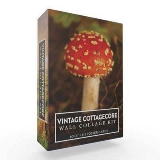 Cover for Adams Media · Vintage Cottagecore Wall Collage Kit: 60 (4&quot; × 6&quot;) Poster Cards - Collage Kits (Flashkort) (2023)