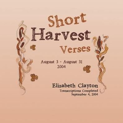 Cover for Elizabeth Clayton · Short Harvest (Pocketbok) (2017)