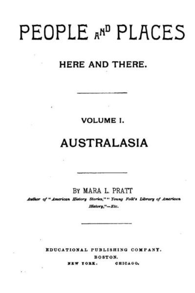 Cover for Mara L Pratt · Australasia - Vol. I (Taschenbuch) (2016)