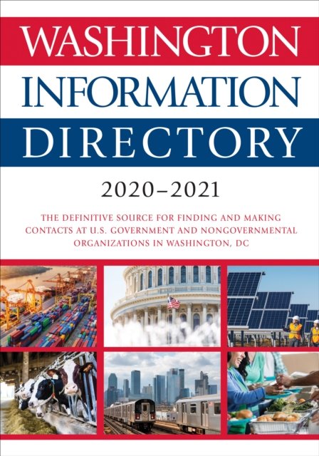 Cover for CQ Press · Washington Information Directory 2020-2021 - Washington Information Directory (Innbunden bok) (2020)