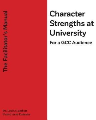 Cover for Lambert · Character Strengths at University (For a GCC Audience) (Paperback Book) (2017)