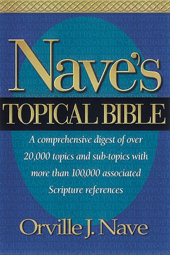 Cover for Orville J Nave · Nave's Topical Bible - MCD (Hardcover Book) (1990)