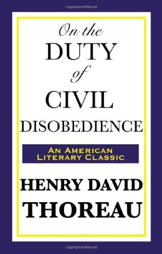 Cover for Henry David Thoreau · On the Duty of Civil Disobedience (An American Litary Classic) (Paperback Bog) (2008)