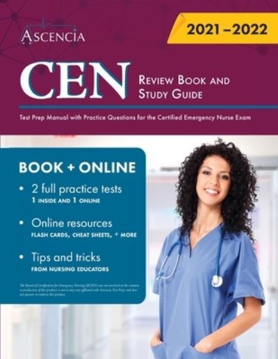 Cover for Ascencia · CEN Review Book and Study Guide (Paperback Book) (2020)