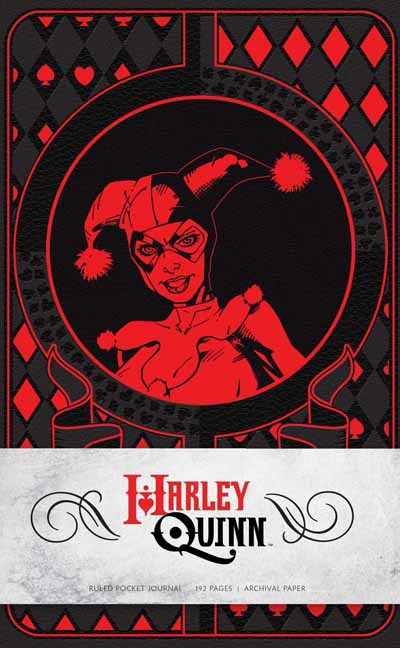 Harley Quinn Ruled Pocket Journal - Comics - Manning - Książki - Insight Editions - 9781683830931 - 11 lipca 2017