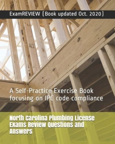 Cover for Examreview · North Carolina Plumbing License Exams Review Questions and Answers (Pocketbok) (2018)