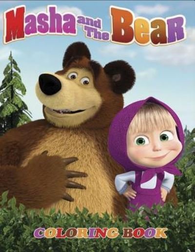 Cover for Linda Johnson · Masha and the Bear Coloring Book (Pocketbok) (2018)