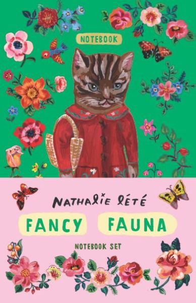 Fancy Fauna Notebook Set - Nathalie Lete - Bücher - Chronicle Books - 9781797201931 - 2. September 2021