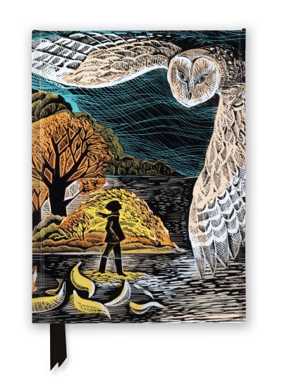 Angela Harding: October Owl (Foiled Journal) - Flame Tree Notebooks - - Books - Flame Tree Publishing - 9781804176931 - October 17, 2023