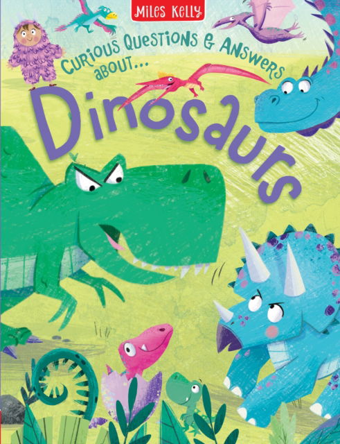Cover for Miles Kelly · Dinosaurs - Curious Questions &amp; Answers about… (Pocketbok) (2025)
