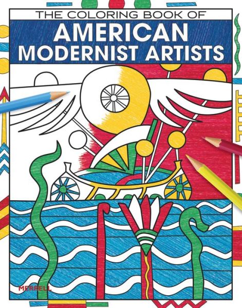 Cover for Rick Kinsel · The Coloring Book of American Modernist Artists (Paperback Book) (2020)