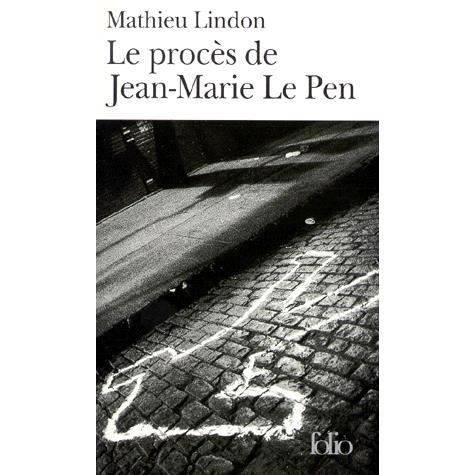 Cover for Mathieu Lindon · Proces De Jean Marie Le Pe (Folio) (French Edition) (Paperback Book) [French edition] (2000)