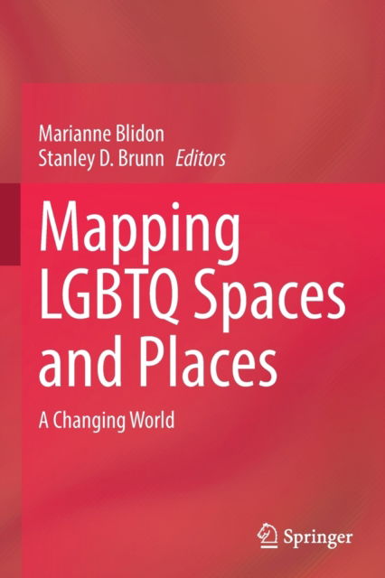 Cover for Mapping LGBTQ Spaces and Places: A Changing World (Paperback Book) [2022 edition] (2023)