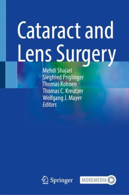 Cover for Mehdi Shajari · Cataract and Lens Surgery (Hardcover Book) [2023 edition] (2023)
