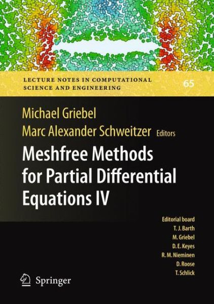 Cover for Michael Griebel · Meshfree Methods for Partial Differential Equations IV - Lecture Notes in Computational Science and Engineering (Paperback Book) [2008 edition] (2008)