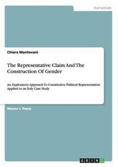 The Representative Claim And - Mantovani - Bøger -  - 9783668190931 - 13. april 2016