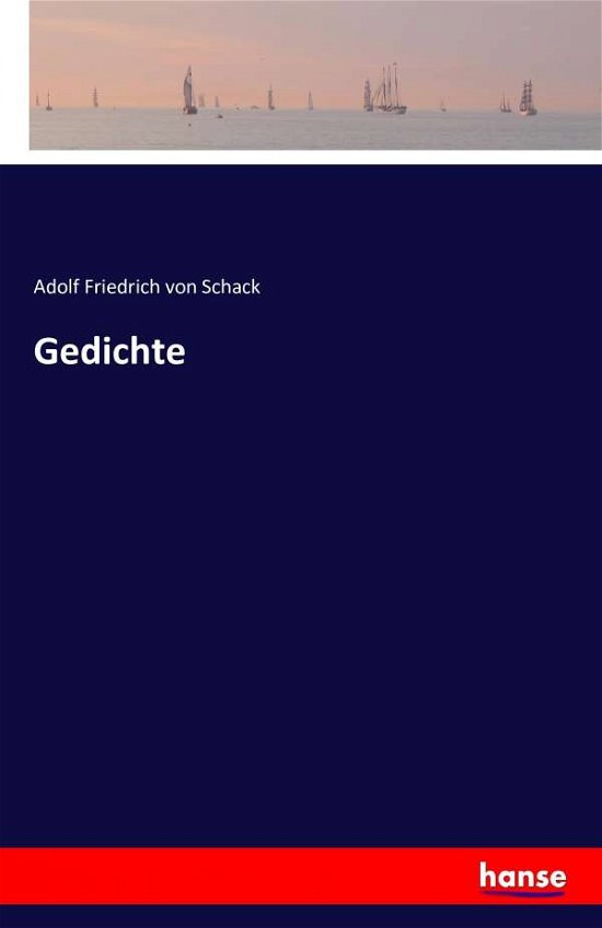 Cover for Schack · Gedichte (Bok) (2016)
