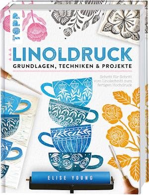 Cover for Elise Young · Linoldruck. Grundlagen, Techniken und Projekte (Hardcover Book) (2022)
