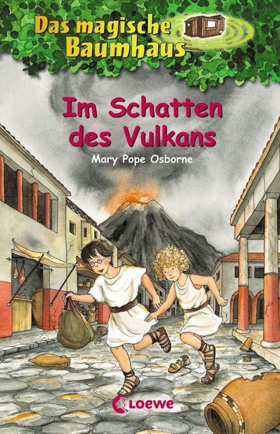 Cover for Mary Pope Osborne · Im Schatten des Vulkans (Innbunden bok) (2002)